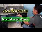 Most Wanted CARA PEMASANGAN KERAMIK MEJA DAPUR, paling heboh!