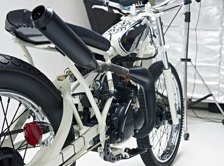 cocaine white 9 Yamaha DT50 MX by Håkan Persson