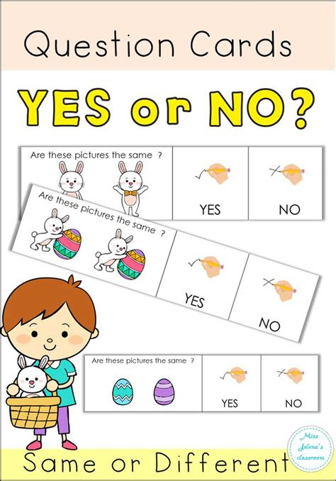 This is a worksheet about yes or no answering for kids with pictures. yes or no questions specialeducationspeechteraphypreschool