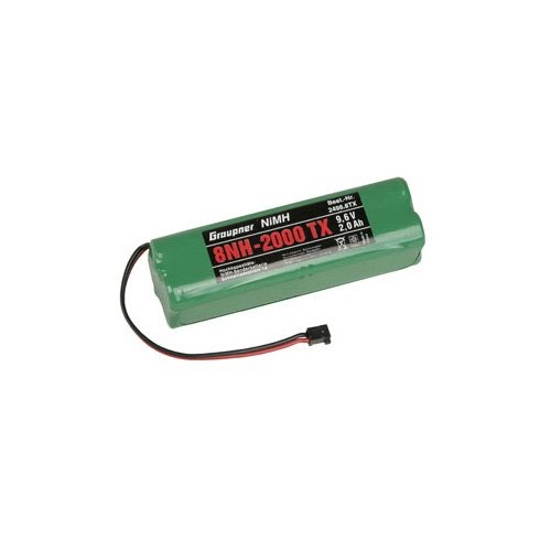 Graupner 2498.8TX - Senderakku NiMH 9,6V/2,0 AH SC