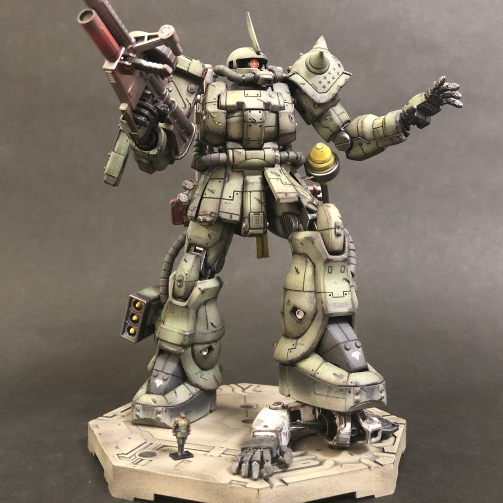 ｍｇ 1 100 Ms 06f 2 ザクｉｉ ｆ２型 ノイエン ビッター機 完成 Zang Dang Ichi 残弾1