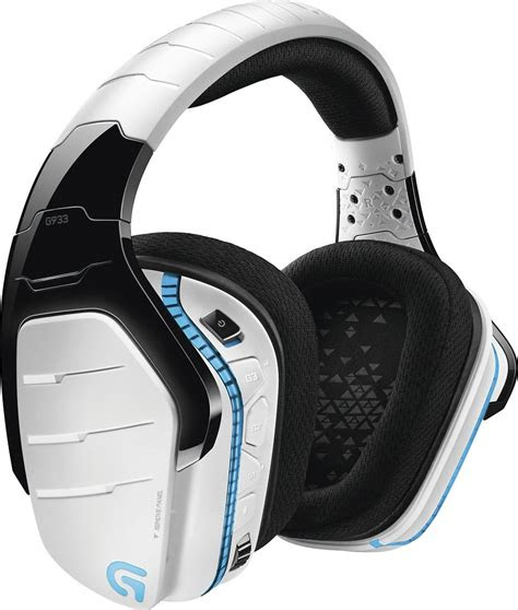 They're compatible with logitech g hub software, . Logitech G933 Artemis Spectrum Gaming Headset - White