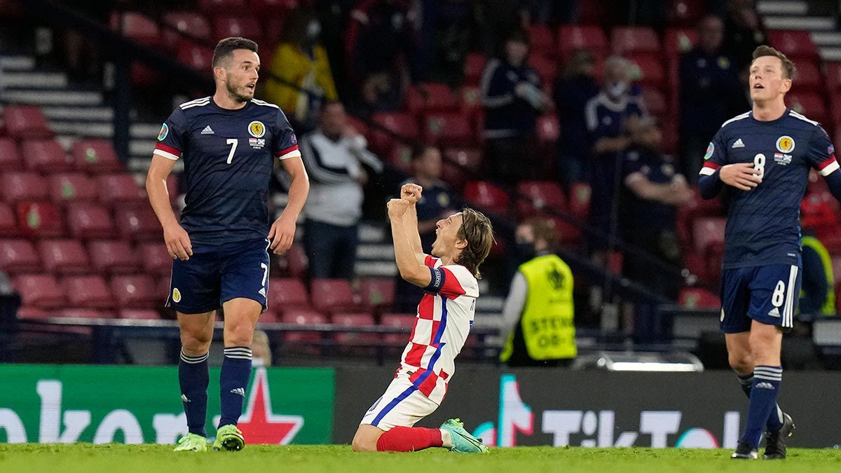 Luka Modric scores as Croatia defeats Scotland