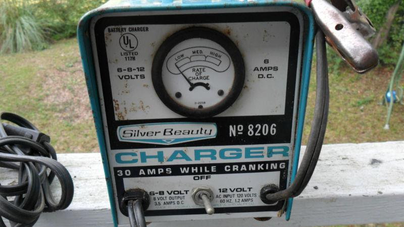 Sell VINTAGE / ANTIQUE SILVER BEAUTY CAR BATTERY CHARGER ...