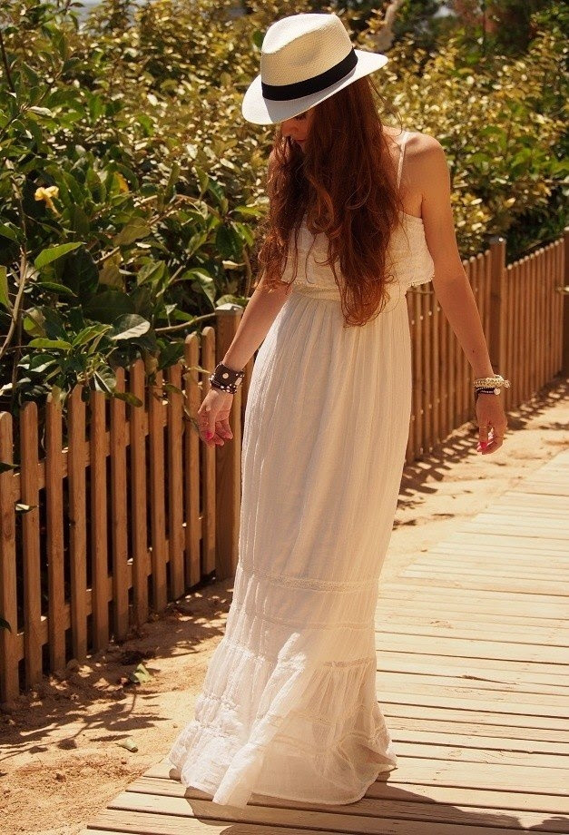 White Maxi Dress Pictures, Photos, and Images for Facebook 