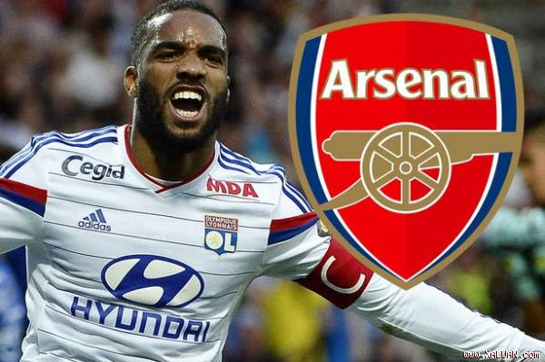  Arsenal đồng ý trả 54 triệu bảng cho Alexandre Lacazette.