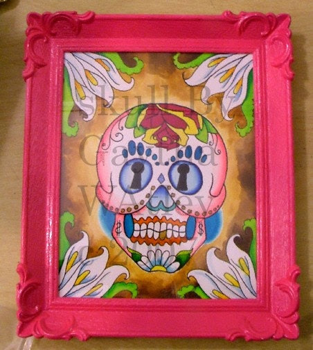 day of dead tattoos. sugar skulls day of dead