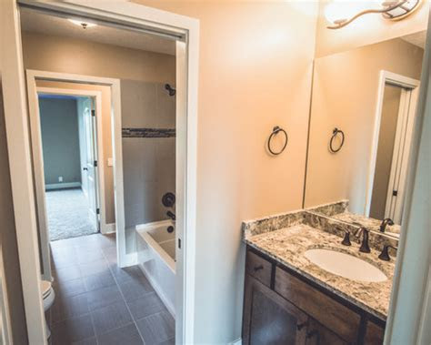 Defined as a bathroom situated between two bedrooms, with doors opening to each room, this layout allows for many creative design opportunities. Jack And Jill Bathroom | Houzz