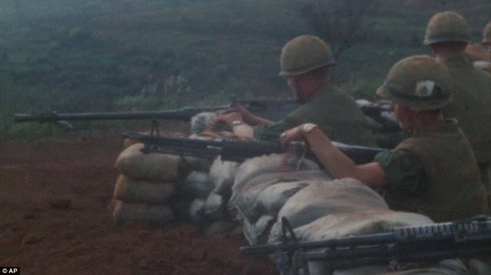 Some of the images have been in storage for 70 years and offer viewers a gritty 'you-were-there' view of military life