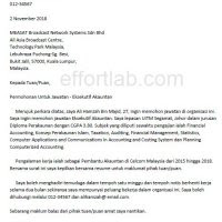 Contoh Format Menulis Surat Berhenti Kerja Terbaik