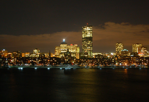 MegaTweetup 2009 Boston Skyline