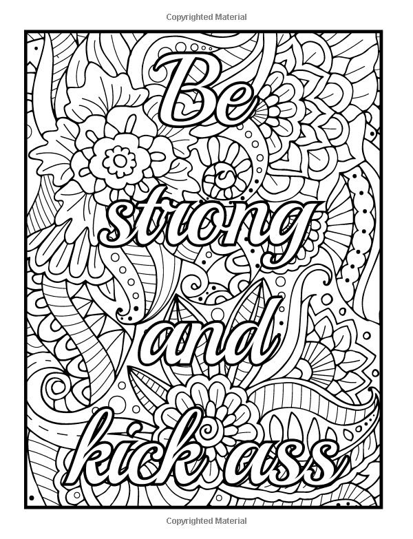 Word Coloring Pages For Adults at GetDrawings | Free download