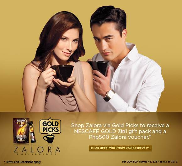 NESCAFE Gold Picks Zalora carousel banner ad