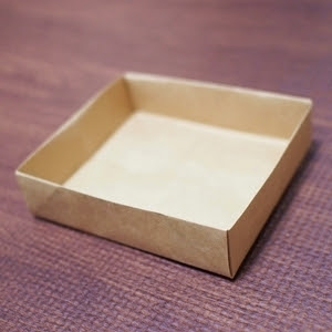 ａ4 ｂ5など 長方形の紙でギフトｂｏｘ 浅めの箱 を折って活用 知恵の小袋
