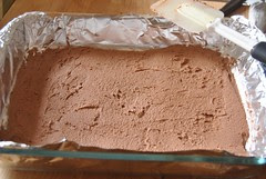 Chocolate and Raspberry Jam Squares