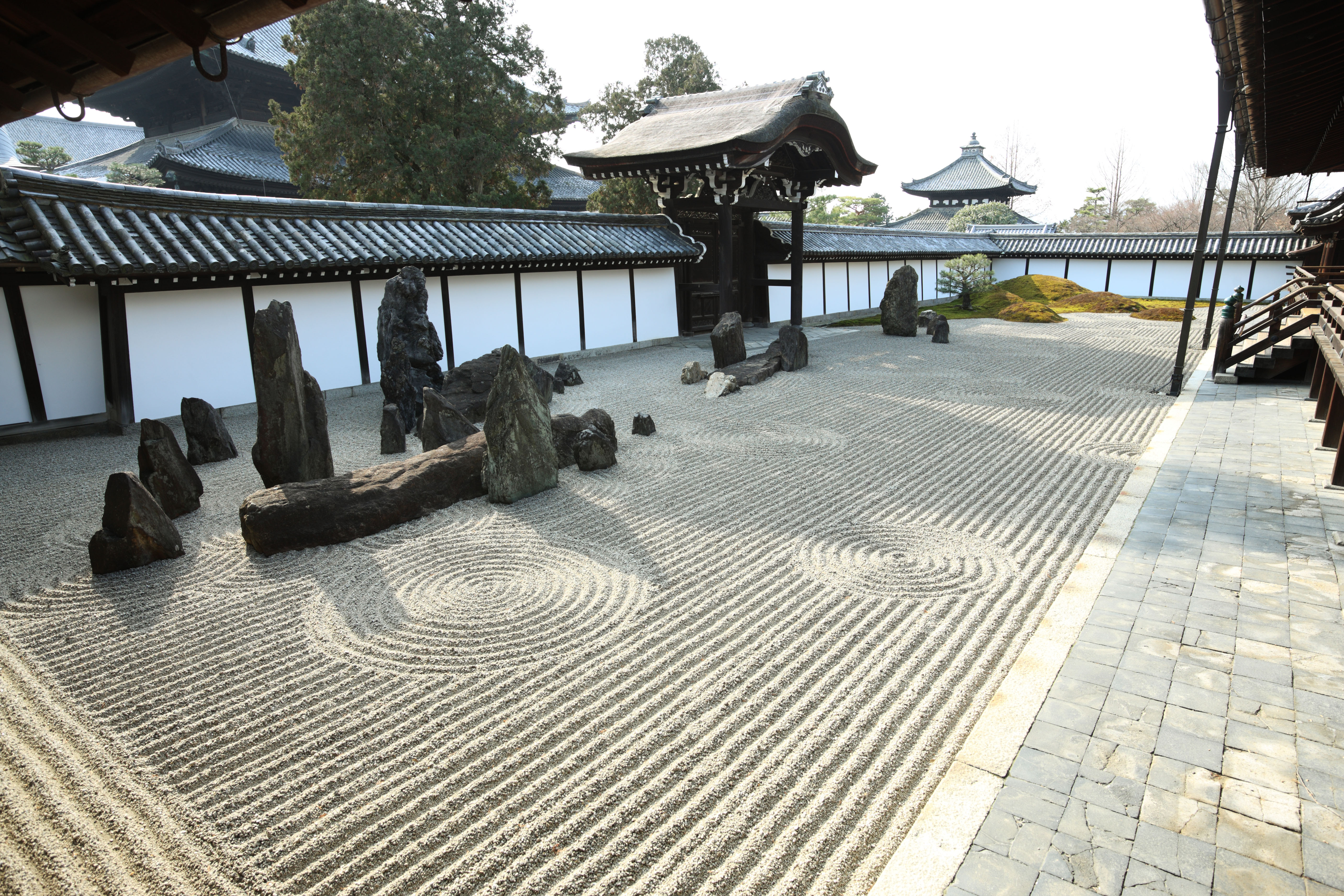 ゆんフリー写真素材集 No 85 東福寺 方丈南庭 日本 京都