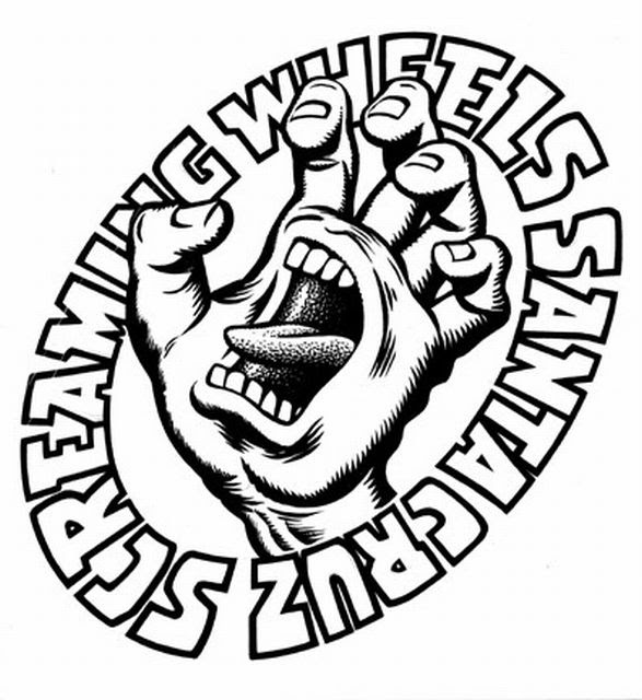 Hsss ｆｒｅｅのブログで す 老舗スケート ブランド Santa Cruzのscreaming Handとguadalupe