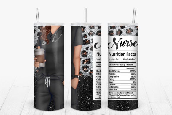 Etsy Nurse Leopard Print 20 Oz.Tumbler SVG Cut Files cut files for your personal DIY projects