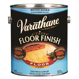 Varathane Gallon Size Container Floor Finish Semi-Gloss Polyurethane (Actual Net Contents: 128-fl oz)