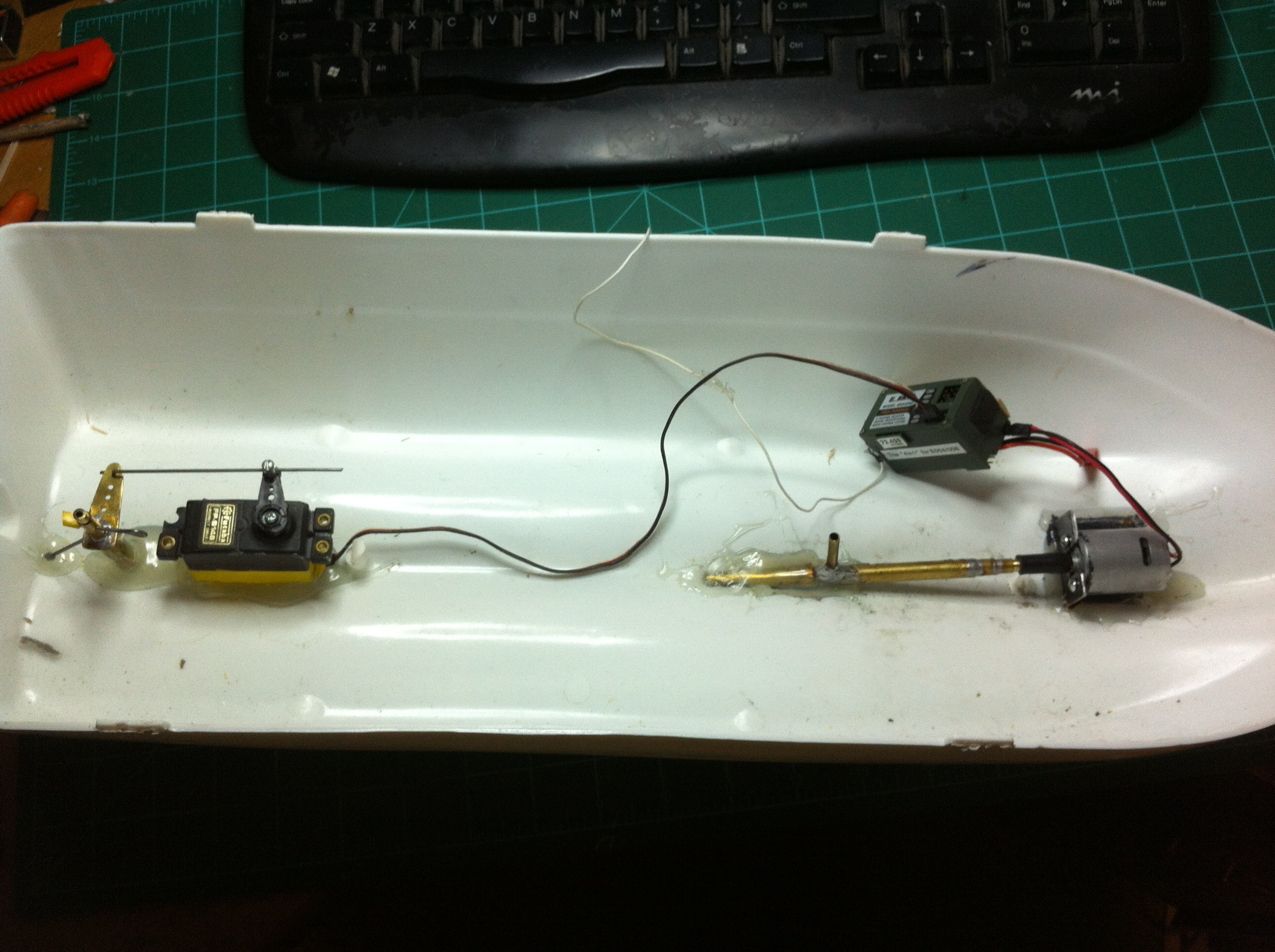 Homemade RC Boat: Part.3