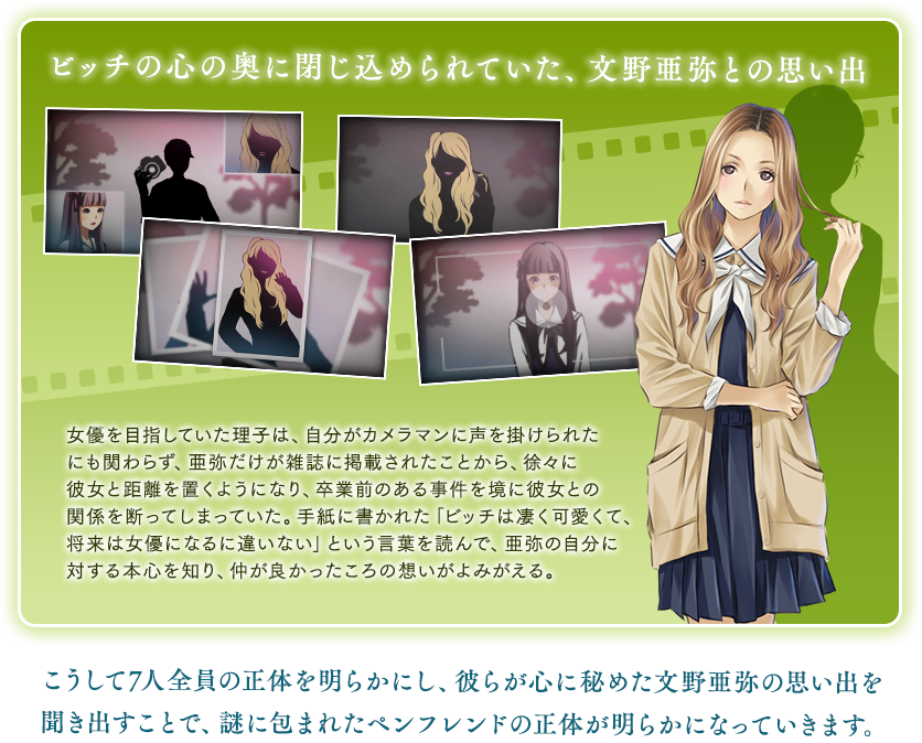 システム Letter ルートレター 公式サイト 角川ゲームミステリー