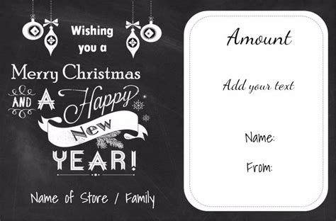 Free christmas gift certificate templates with christmas theme borders. free christmas gift certificate template customize online download