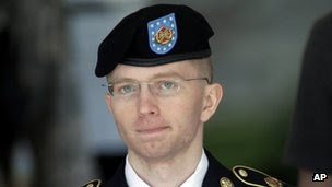 Bradley Manning  in uniform