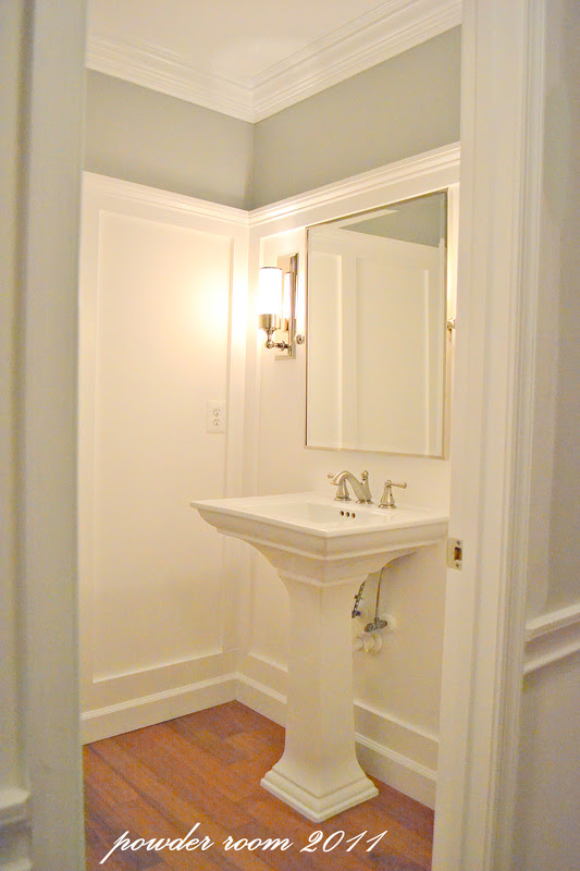 powder room paint color {by request} - sixteen fourteen