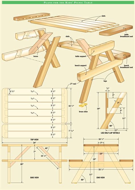 table woodworking plans easy woodworking projects