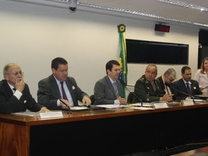 Audiência discute segurança na JMJ, em Brasília,  (Foto: Divulgação/ Assessoria deputado Otavio Leite)