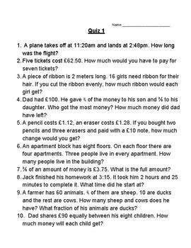  6th grade algebra word problems worksheet 13 best images of