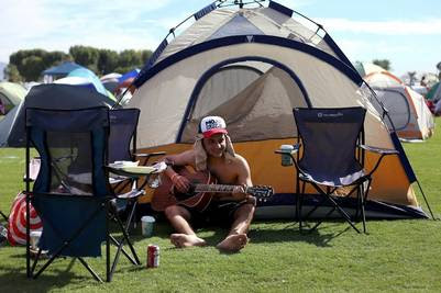 Desert Trip, en el Valle de Coachella, California. Postales de un fin de semana a puro rock. (Foto: Kevin Mazur, para Desert Trip)
