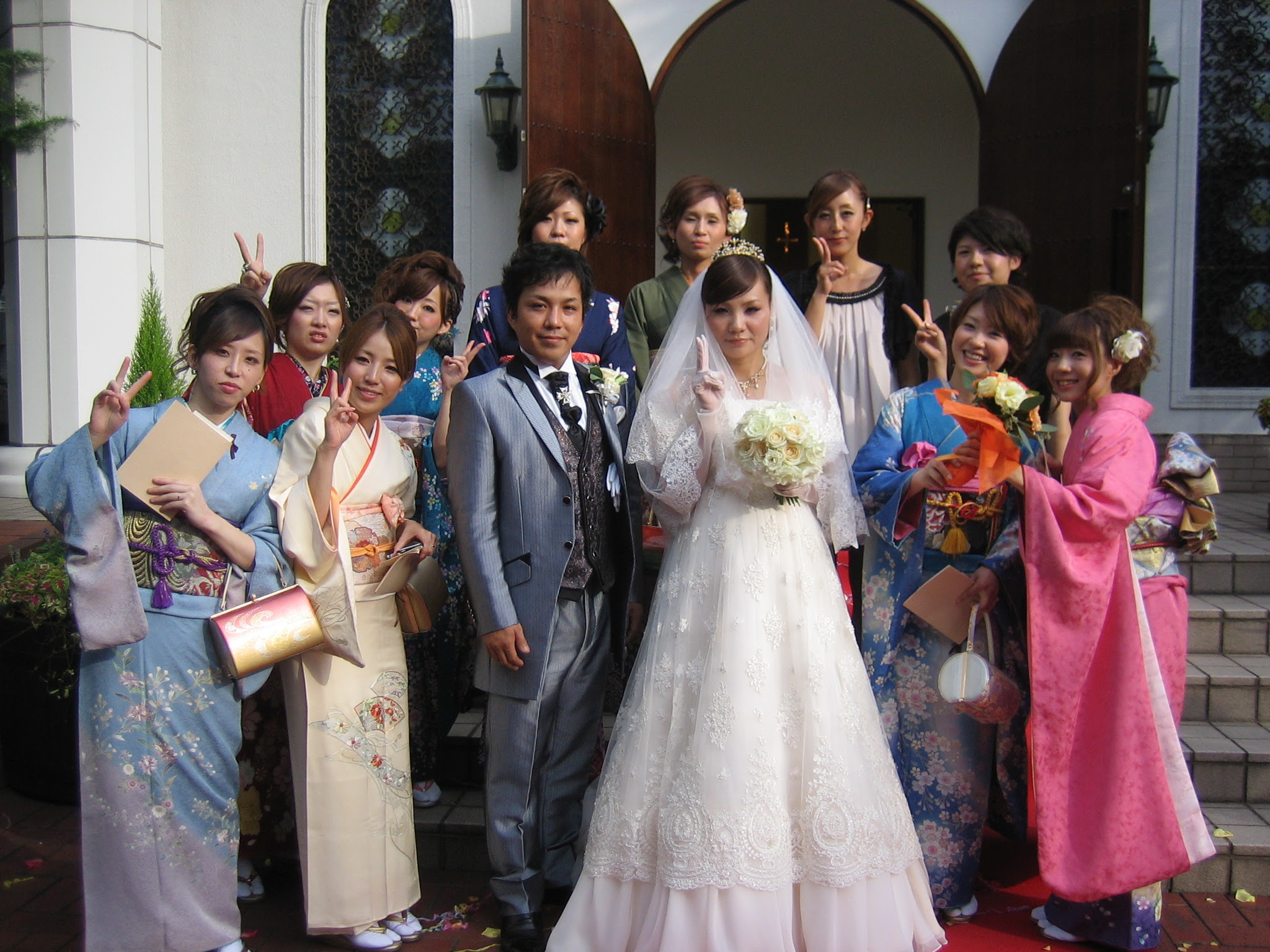 結婚式 友達