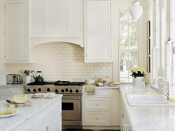 Excellent White Kitchen with Subway Tile 600 x 450 · 60 kB · jpeg