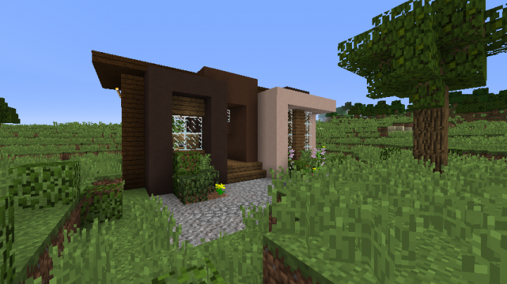 Minecraft Small Modern House 2 Minecraft Project Minecraft Small Modern House 2 Minecraft Project