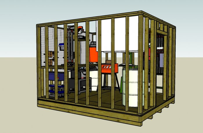 10x12 workshop layoug ideas and questions... - the sawdustzone