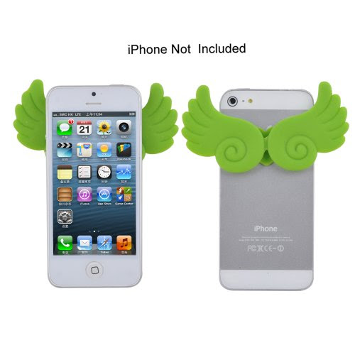  Apollo23-verte intelligente aile d'ange en forme de mini souple stand de silicone pour Apple iPhone et iPod