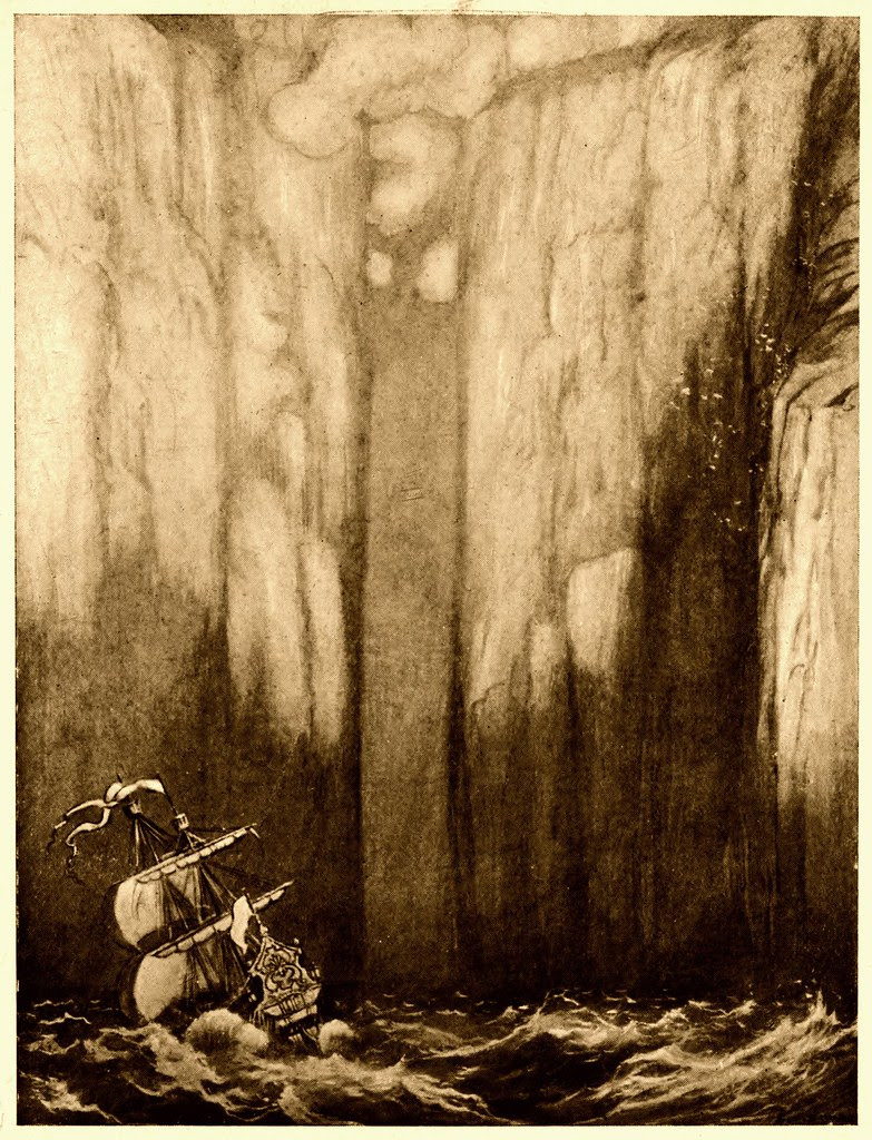 Sidney Sime - The Gate Of Yann (1910)