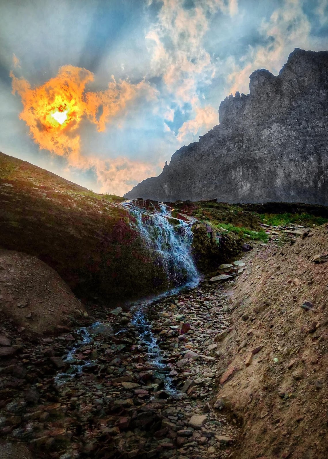 Thehungryjpeg Logan Pass Weather Glacier Commercial license is always included