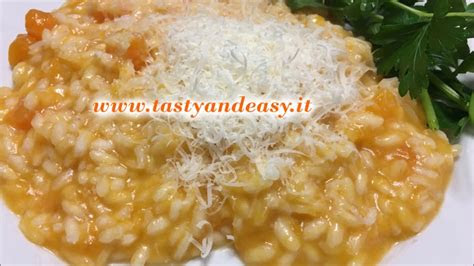 risotto alla zucca gialla ricetta facile facile youtube
