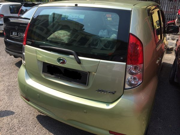 MOST PERODUA Front & Rear Night Reflective 3M Epoxy 3D 
