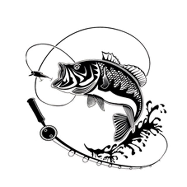 Free Free 123 Bass Silhouette Svg Free SVG PNG EPS DXF File