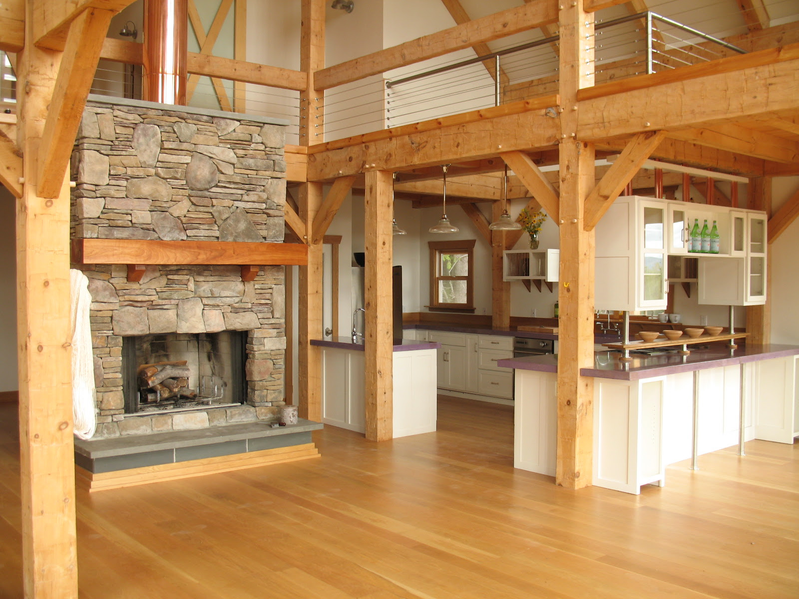 Timber Frame Homes by Vermont Timber Works, Inc.