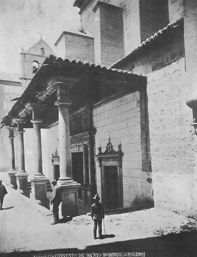 Convento de Santo Domingo el Real (Toledo) en el siglo XIX. Foto Casiano Alguacil