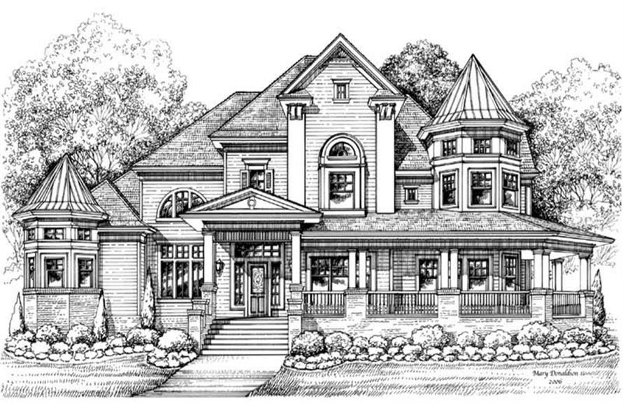 Victorian House Plans - Home Design GML-D-756 # 19255