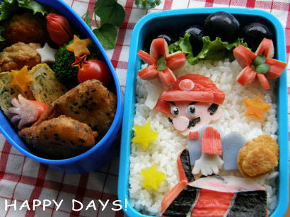 マリオカートのお弁当 キャラ弁 ｈａｐｐｙ ｄａｙｓ