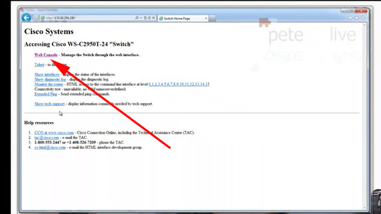 Catalyst Web Console