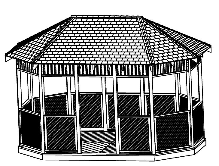 ... Shed Plans, 15,000 Professional Grade Shed and Gazebo Plans, Jungle