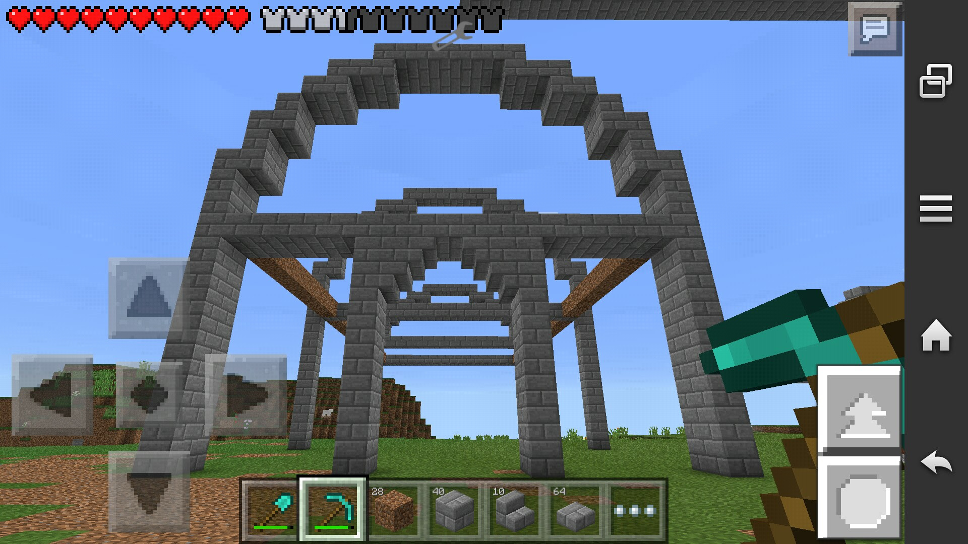 アーチ屋根の駅 ４日目 マイクラpe With Factorization