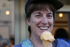 Pam at Ici Ice Cream (Elmwood/Berkeley)